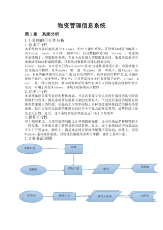 2024年物资管理信息系统