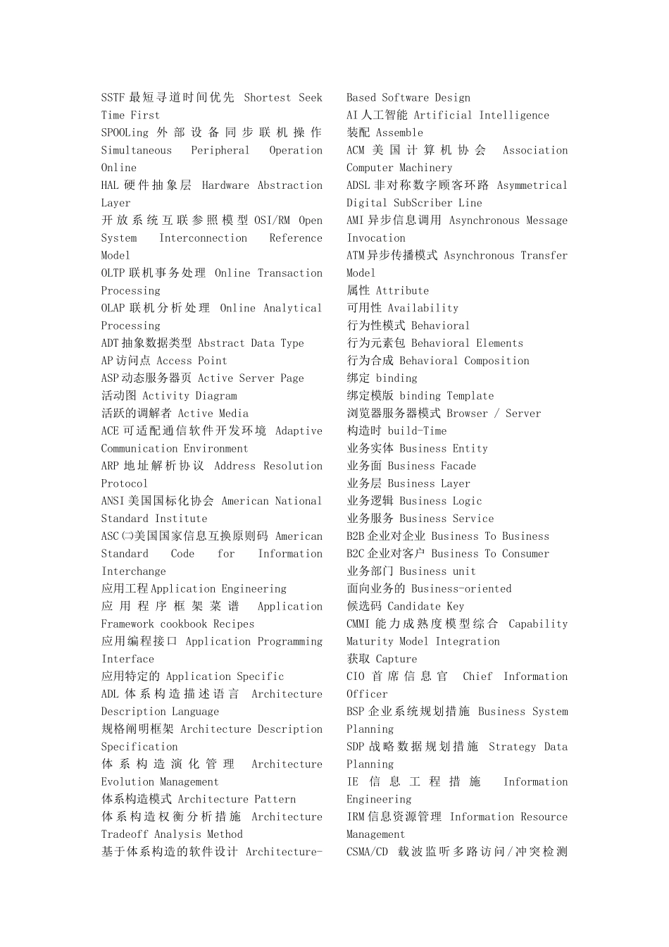 2024年系统分析师专业英语词汇_第2页