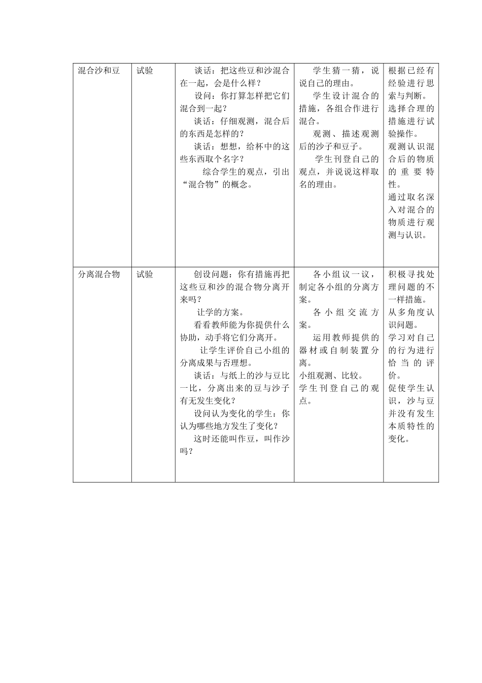 2024年新教科版三年级科学下册教案全册教案_第2页