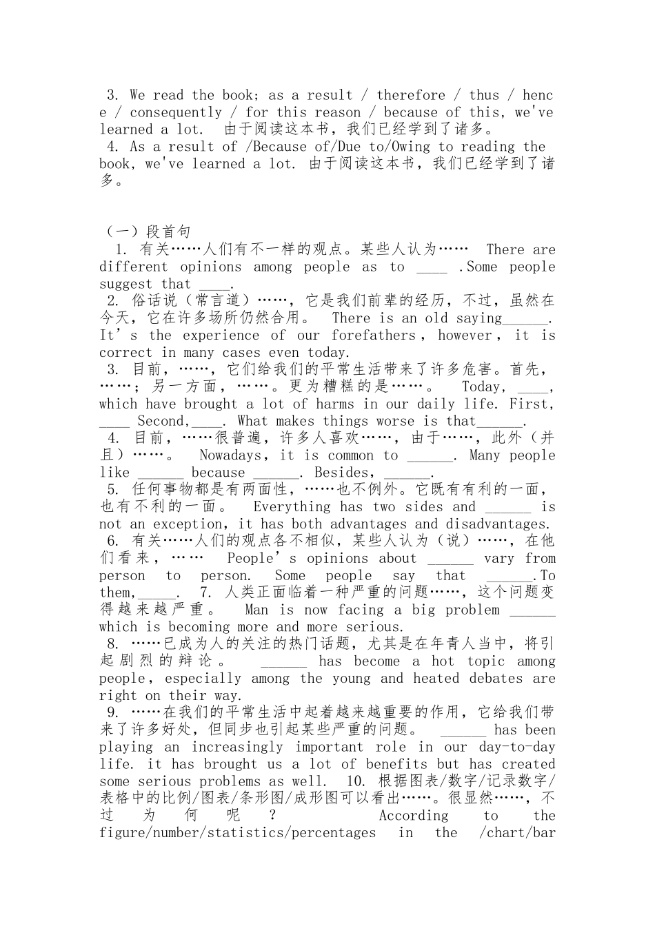 2024年学位英语作文万能模板_第3页