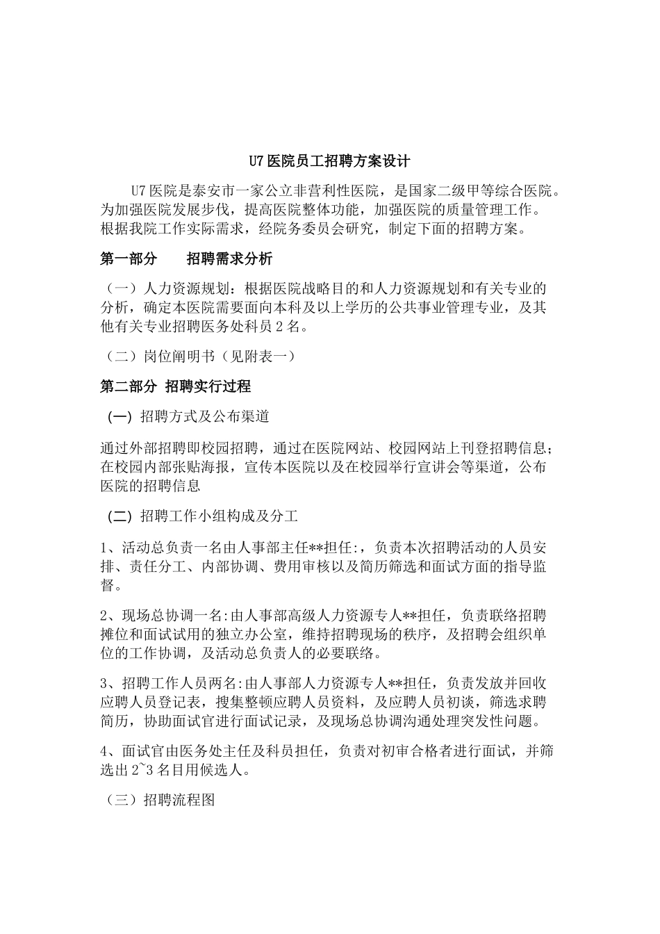 2024年医院招聘计划方案_第3页