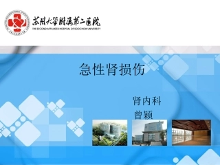 aki急性肾损伤专题知识讲座培训课件