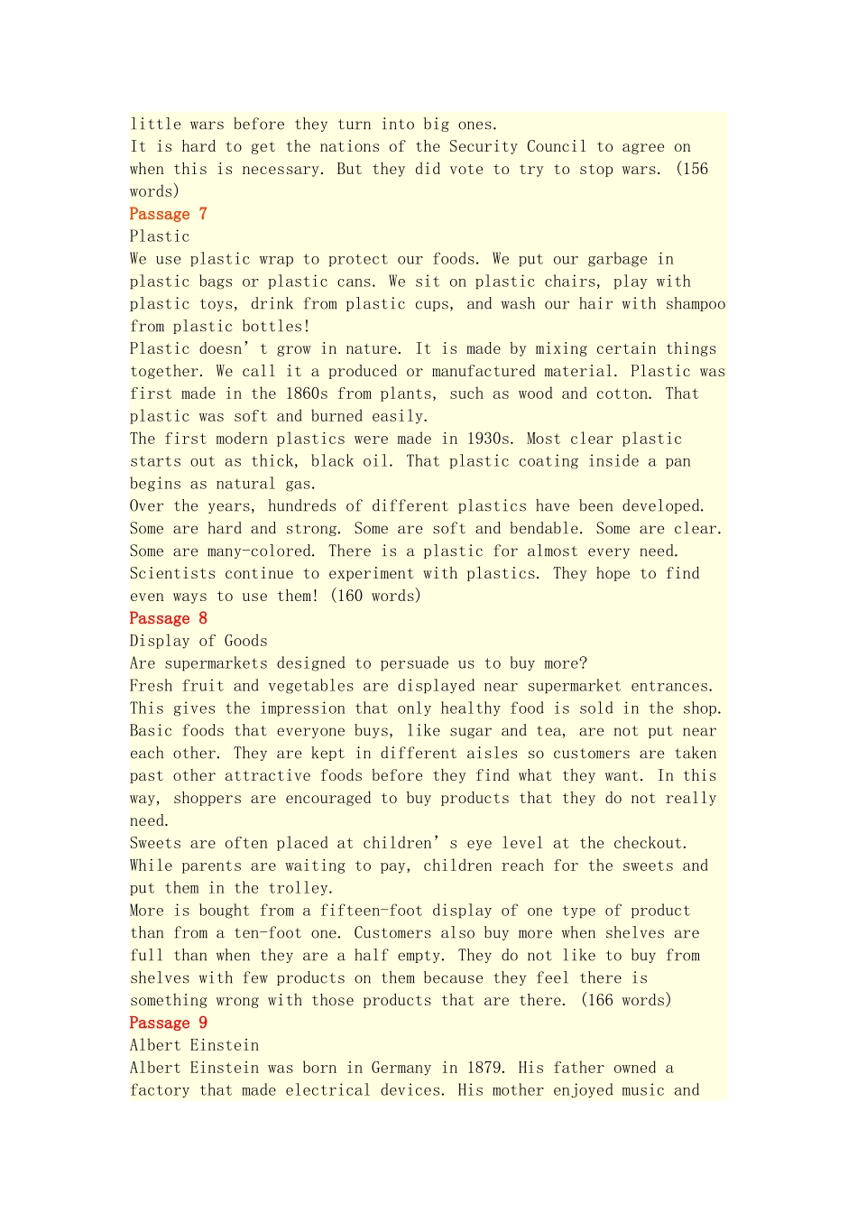 2024年英语专业四级听写50篇原文_第3页