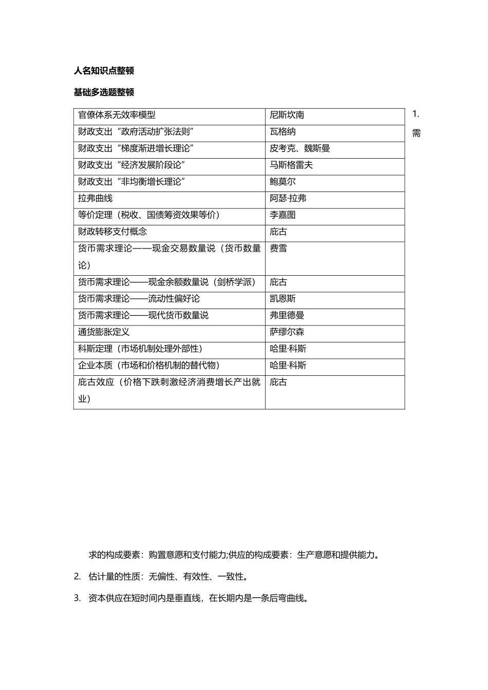 2024年中级经济师金融专业核心知识点总结_第2页