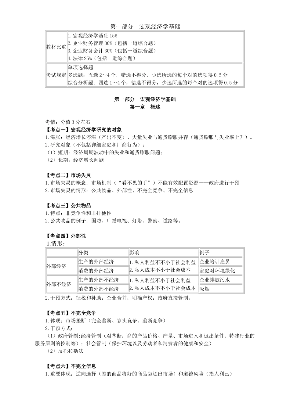 2024年中级审计师相关知识精华_第1页