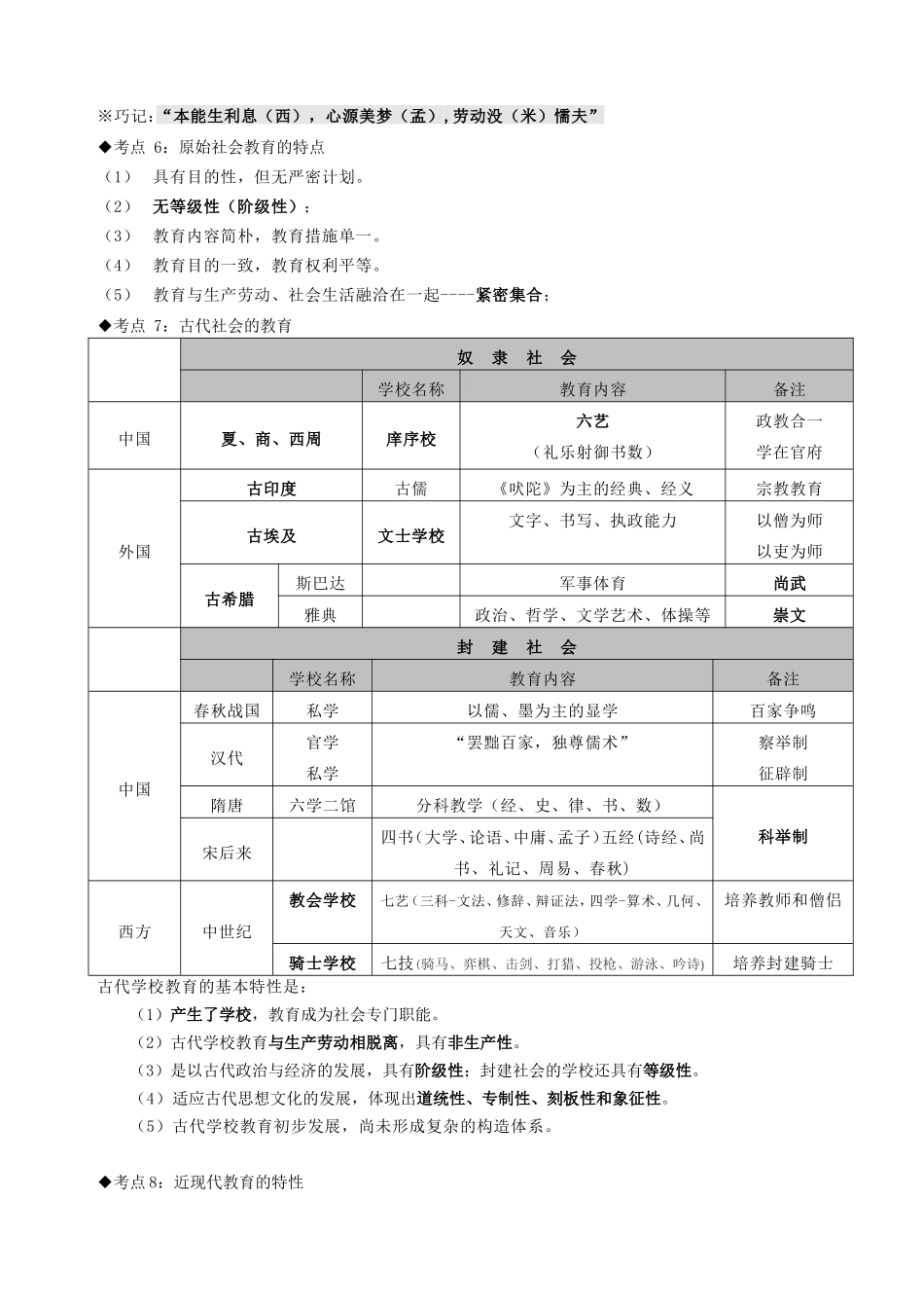 2024年中学教育知识与能力考点整理_第2页