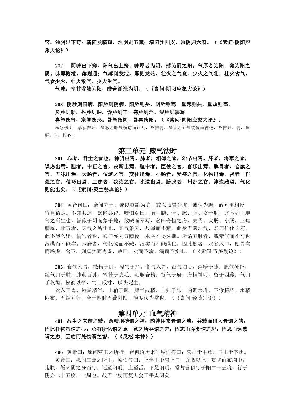 2024年中医经典等级考试背诵部分_第2页