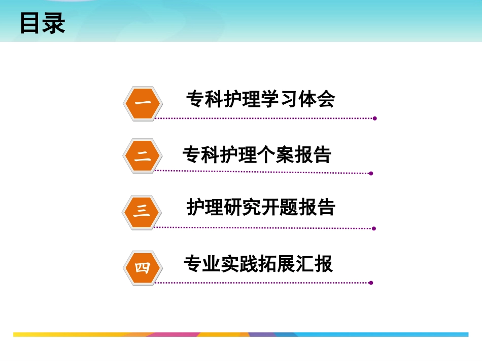 专科护士答辩PPT培训课件_第2页