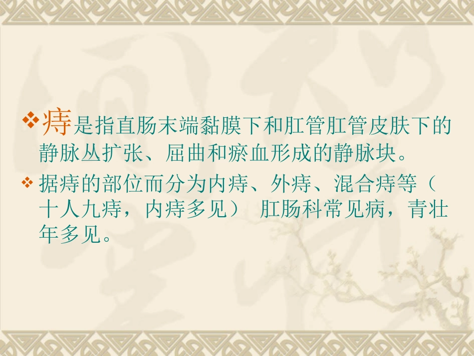 痔疮病人的护理PPT培训课件_第2页