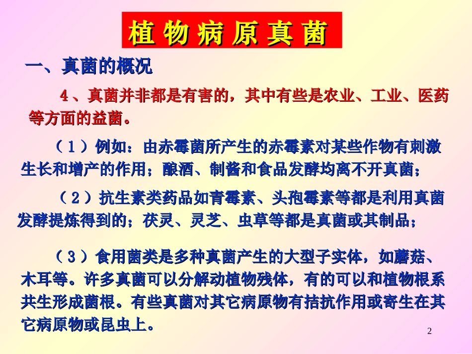 植物病原真菌PPT培训课件_第2页