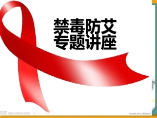 幼儿园禁毒防艾PPT培训课件
