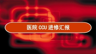 医院进修汇报 PPT培训课件