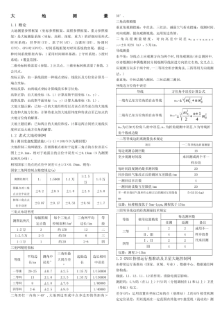 2024年注册测绘师考试综合能力汇总