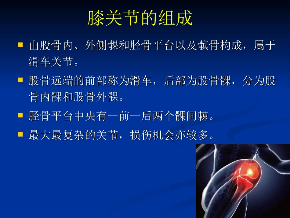 膝关节解剖基础PPT培训课件_第3页