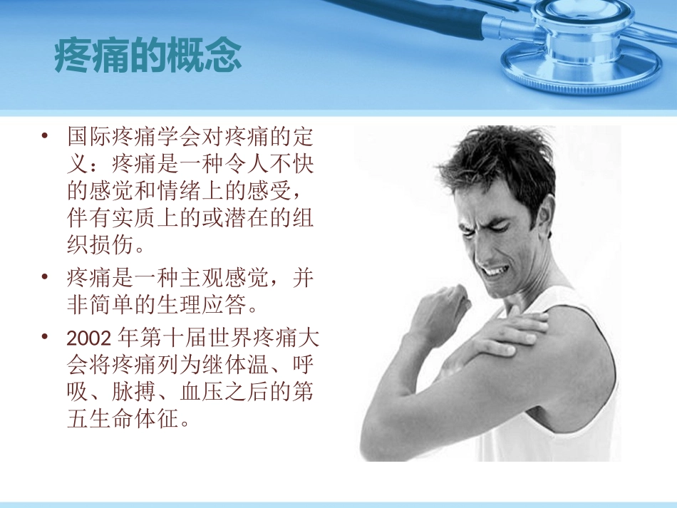 疼痛的相关知识PPT培训课件_第2页