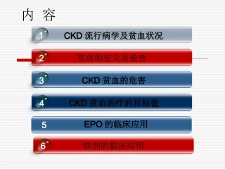 肾性贫血的治疗PPT培训课件