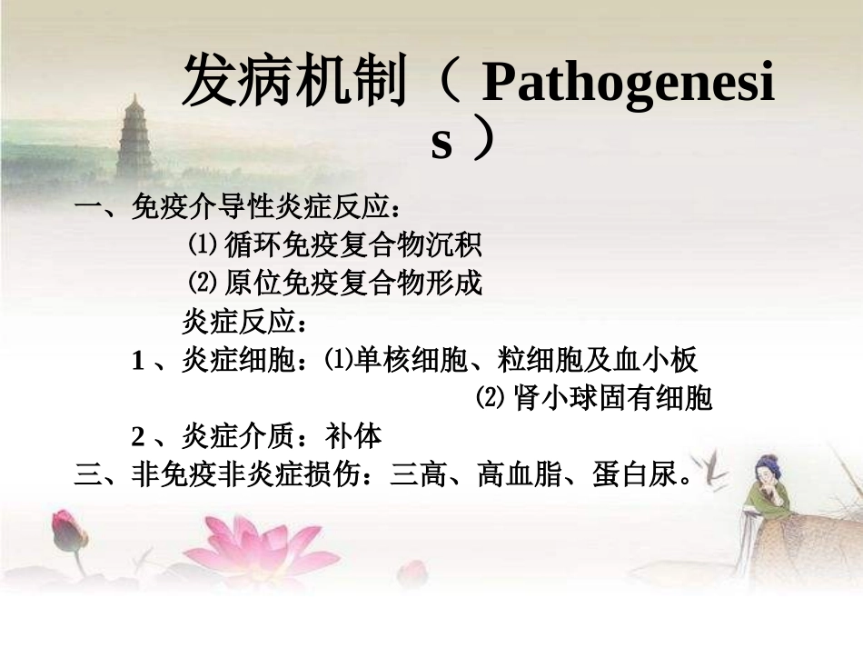 肾小球疾病概述PPT培训课件_第3页