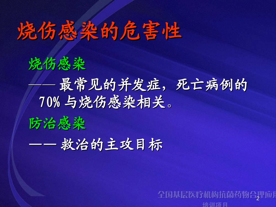 烧伤感染策略PPT培训课件_第2页