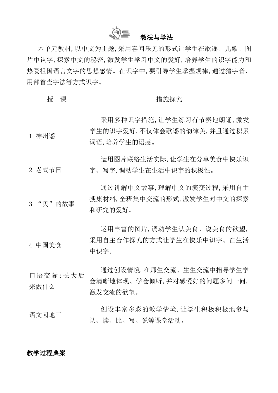 2024年最新部编版二年级下册语文第三单元全单元教案_第2页