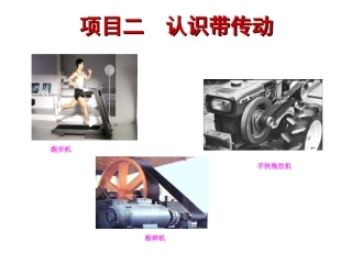 认识带传动讲解PPT培训课件