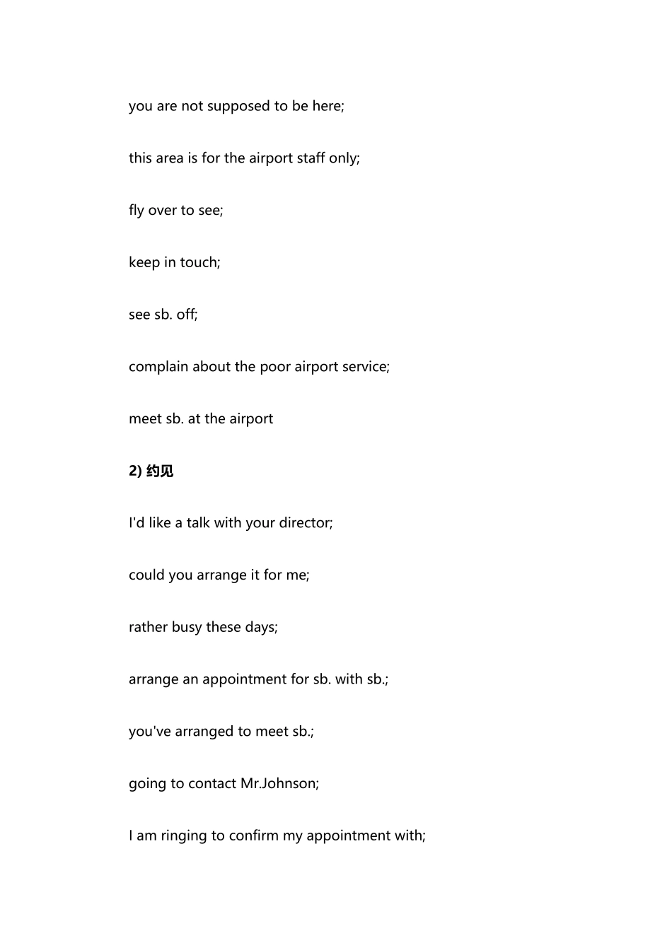 2024年6月大学英语六级听力常见话题之顾客对话场景_第2页