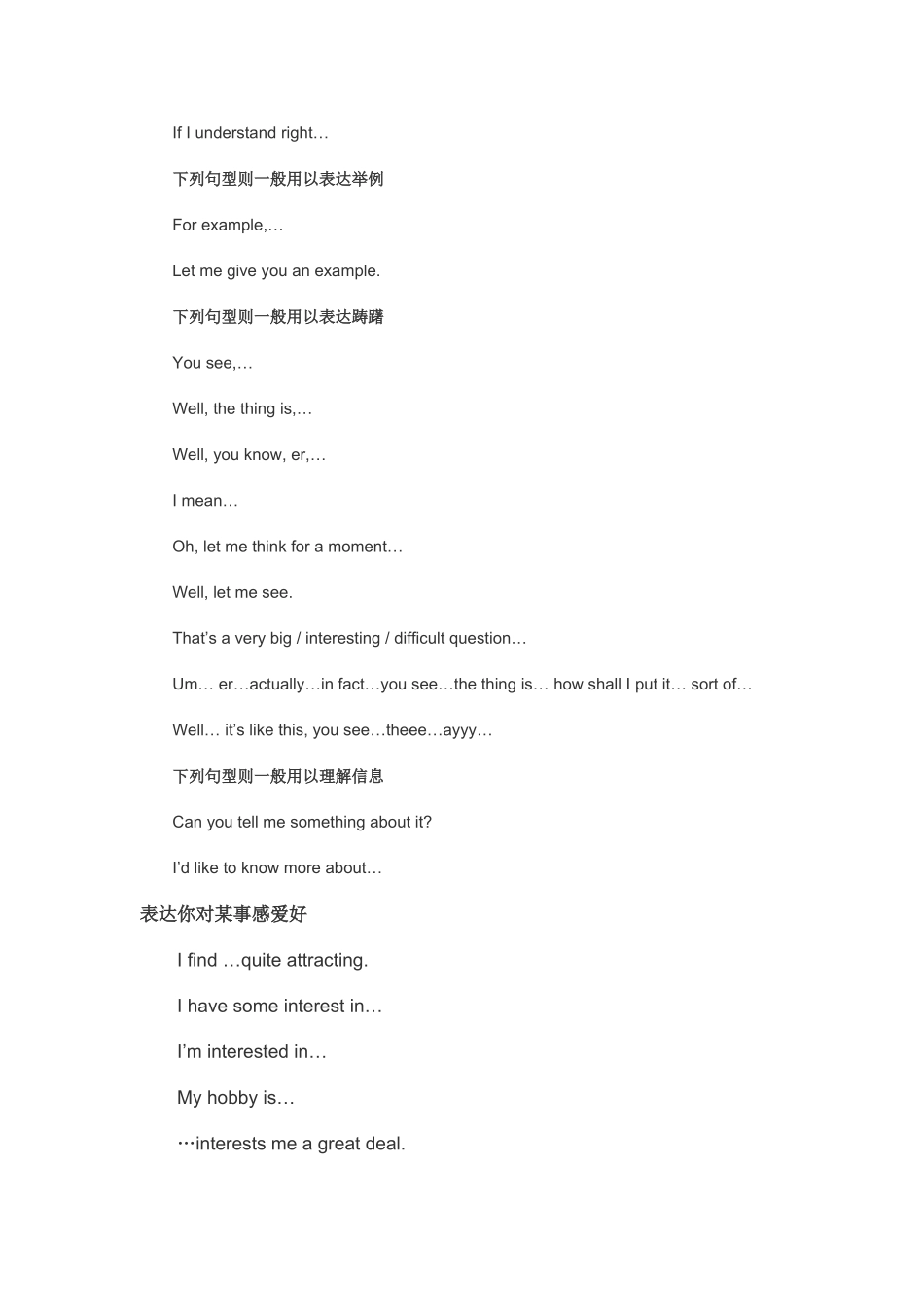 2024年MBA英语面试中常用句型_第2页