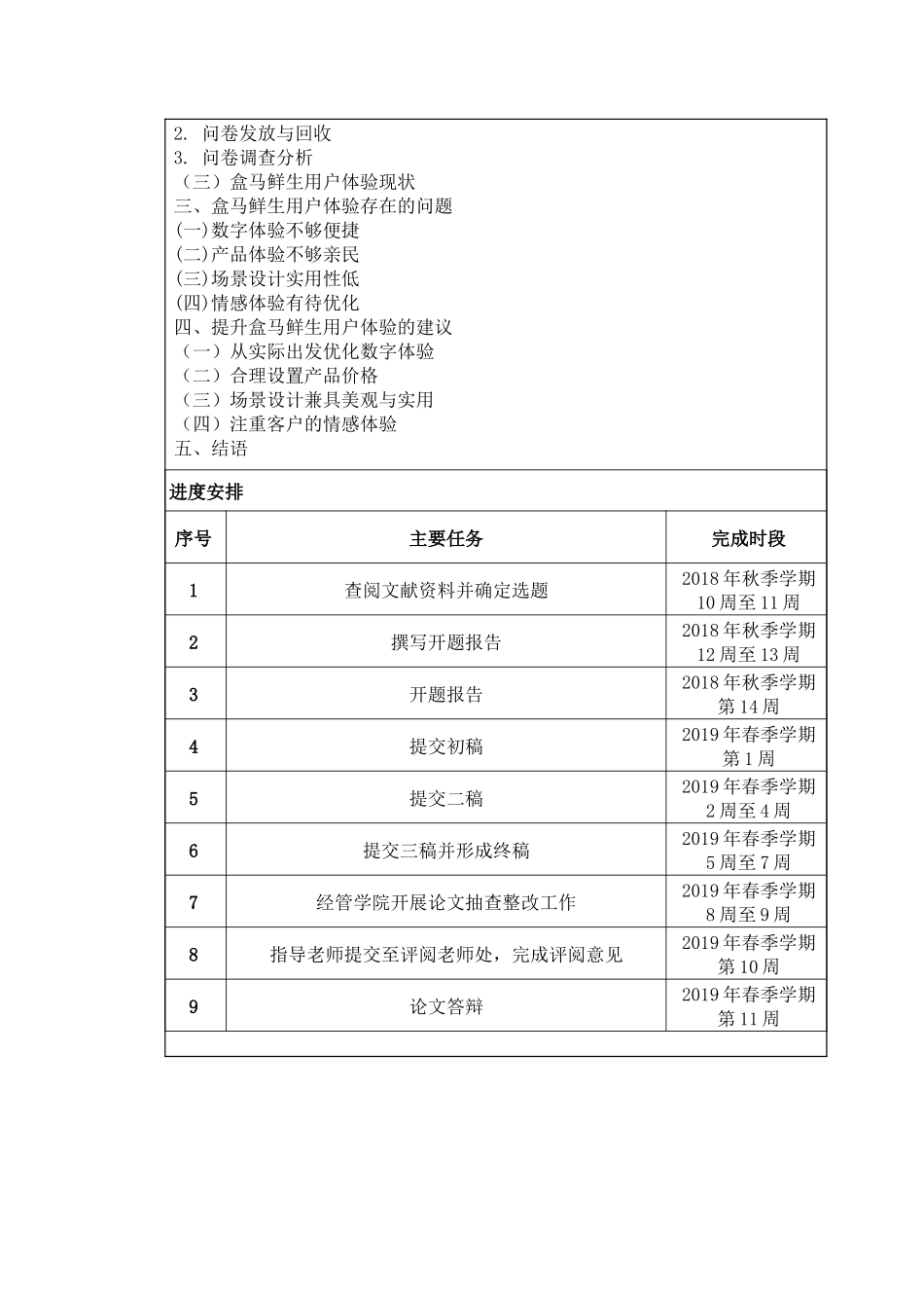 开题报告+盒马鲜生用户体验分析_第3页