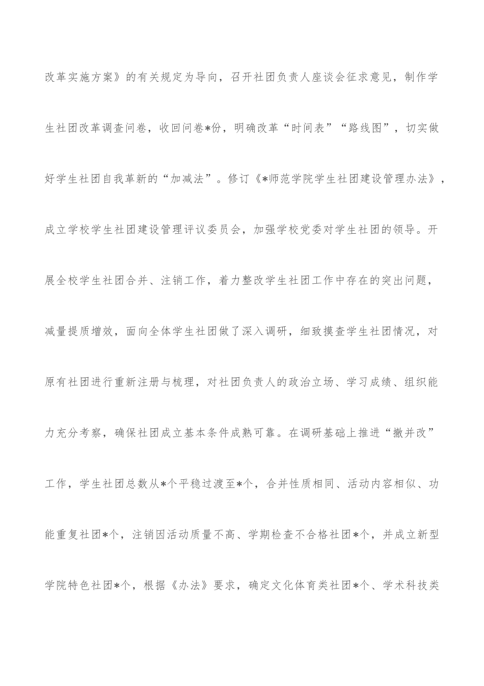2022年师范学院学生社团建设管理年度工作总结_第2页