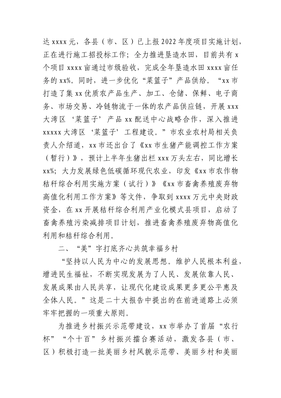 2022年乡村振兴工作总结(4篇)_第3页