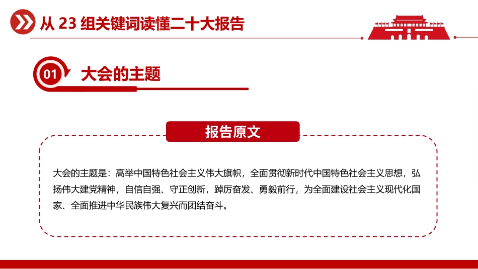 从23组关键词读懂二十大报告PPT_第3页