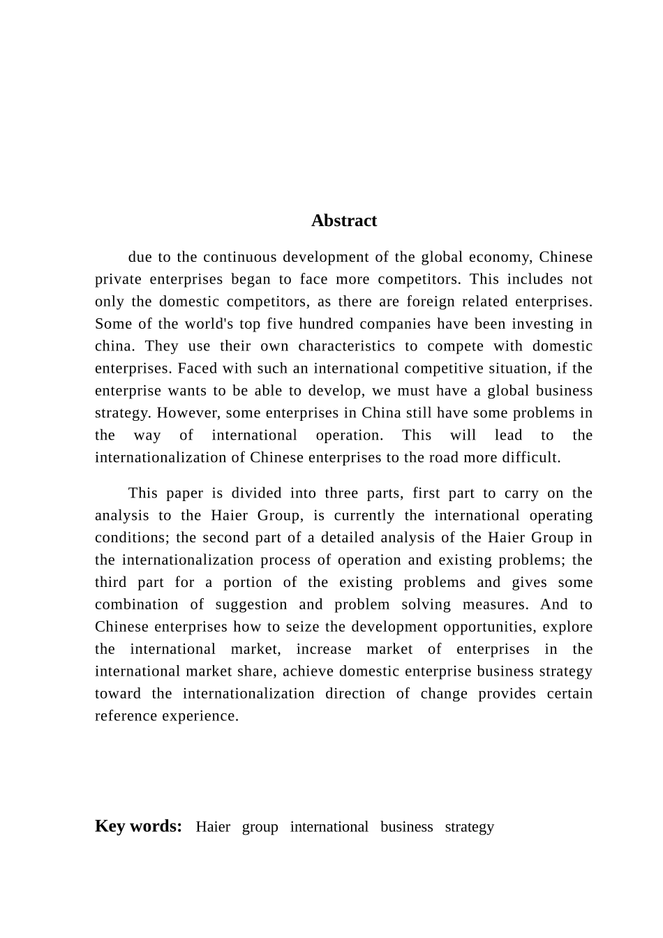 海尔集团国际经营战略分析_第2页