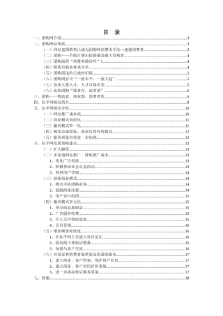 拉手团网站的经营风险及防范策略研究