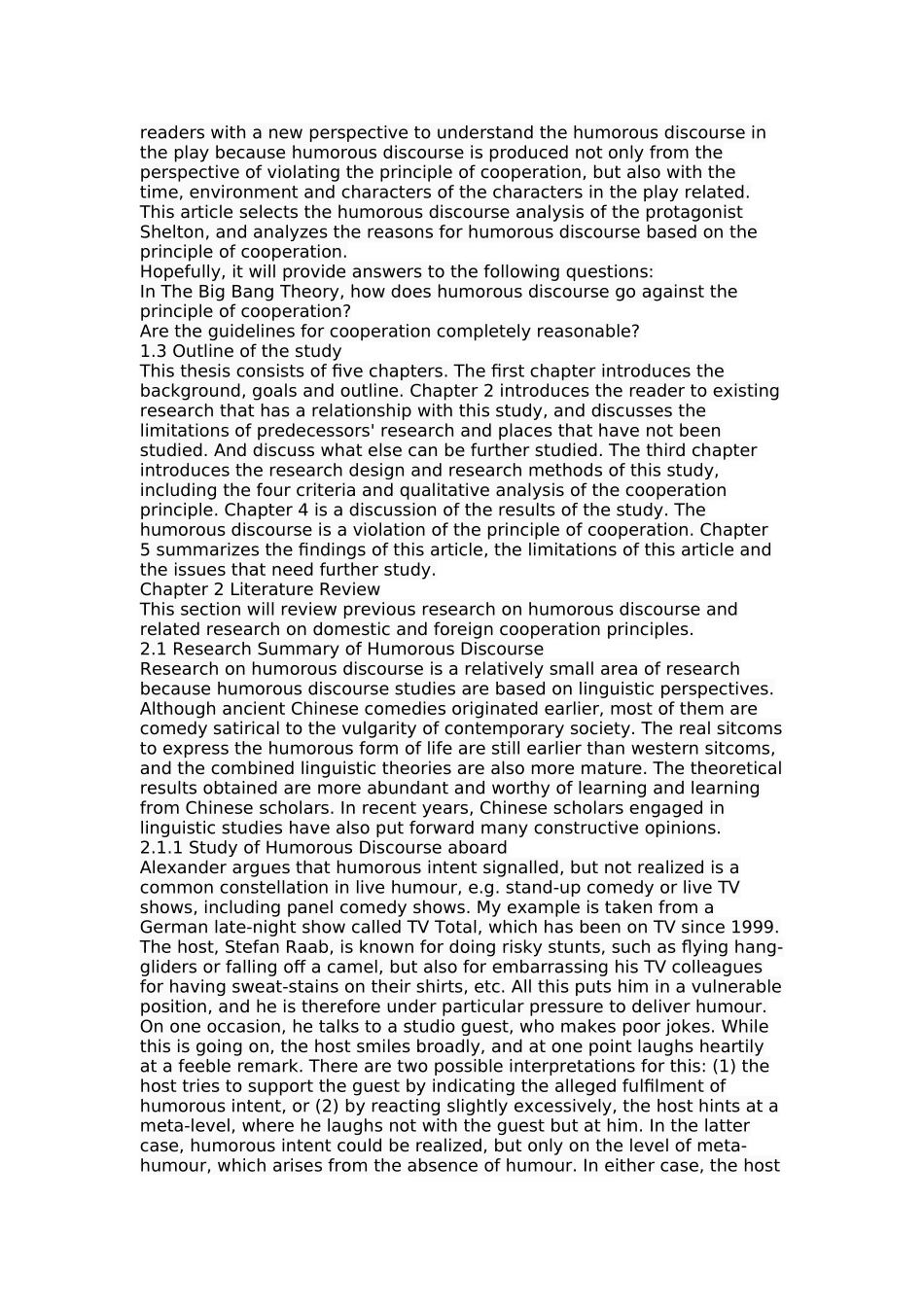 合作原则视角下生活大爆炸中谢尔顿幽默话语分析_第3页