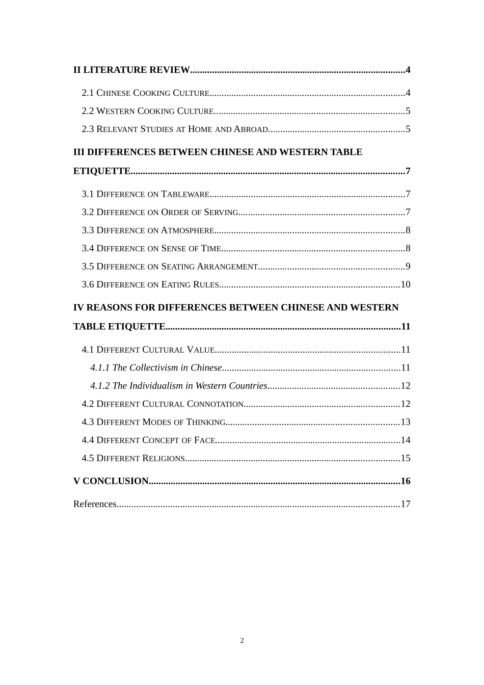 英文-分析中西方餐桌礼仪文化差异_第2页