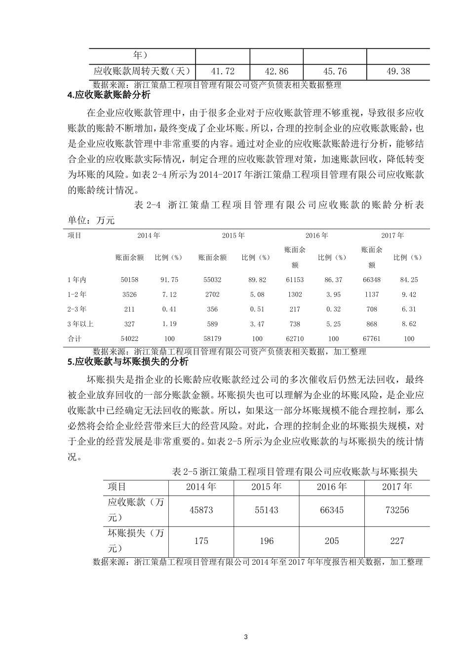 浙江策鼎工程项目管理有限公司应收账款设计_第3页