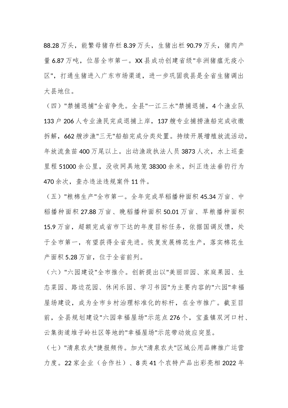 （18篇）各厅各局2022年工作总结及2023年工作打算汇编_第3页