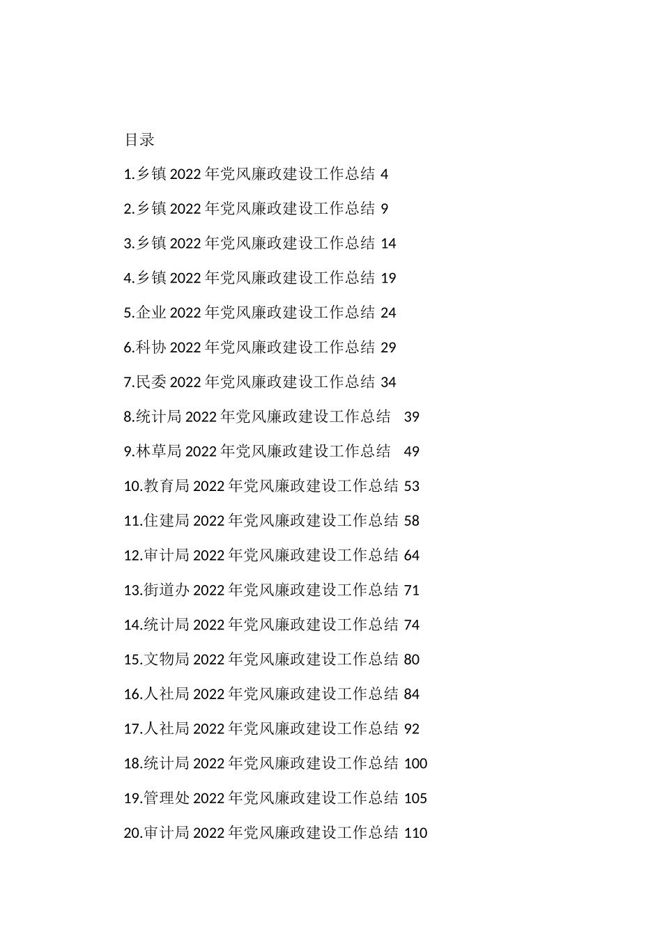 党风廉政建设年度工作总结汇编（27篇）乡镇街道各机关局_第1页