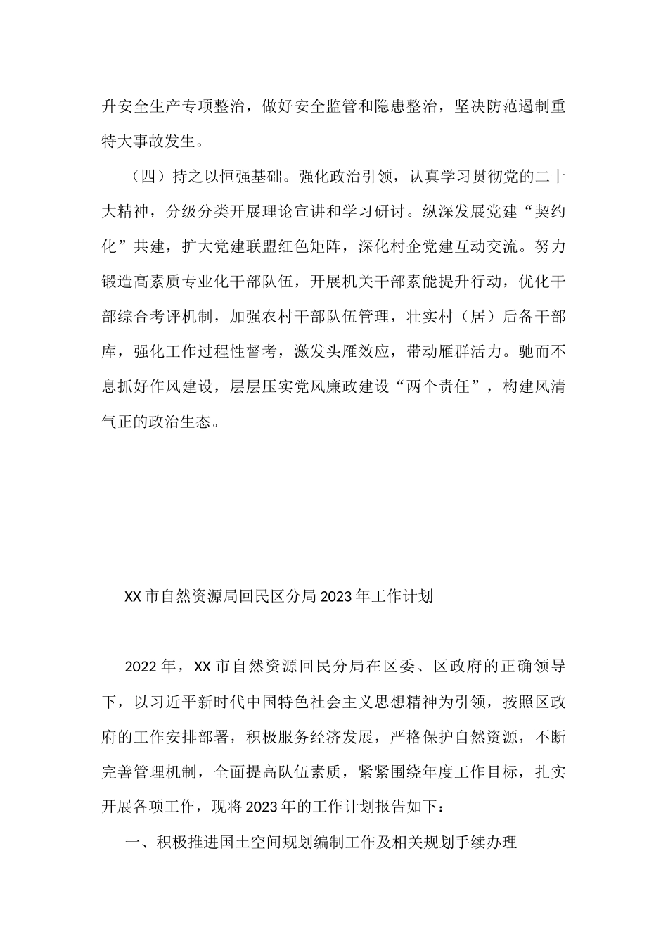 2023年度工作计划汇编（5篇）_第3页