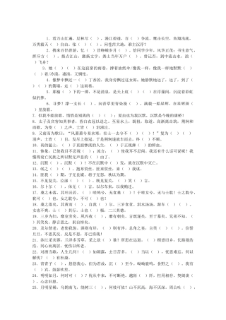 （5月黄金档）高考语文 冲刺秘籍 高中语文必修教材重点诗句易错字填空