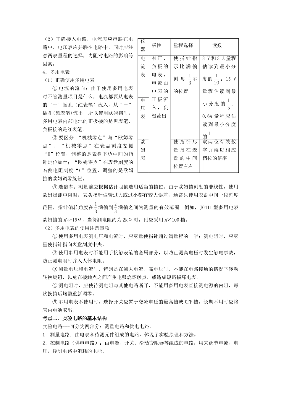 高考物理 热点专题精确射靶专题复习 专题七 实验试题_第2页