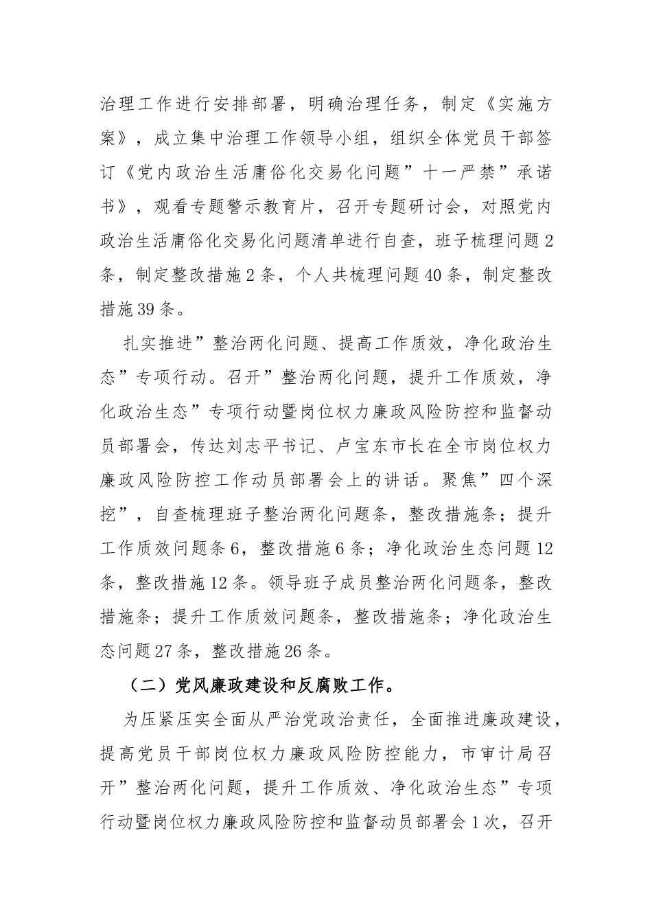 审计局2023年上半年工作总结及下半年工作计划_第2页