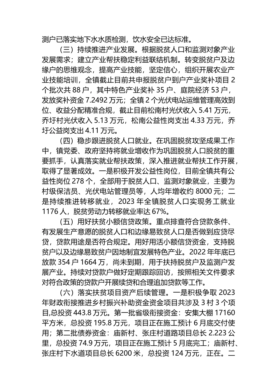 2023年巩固拓展脱贫攻坚成果上半年工作总结_第2页