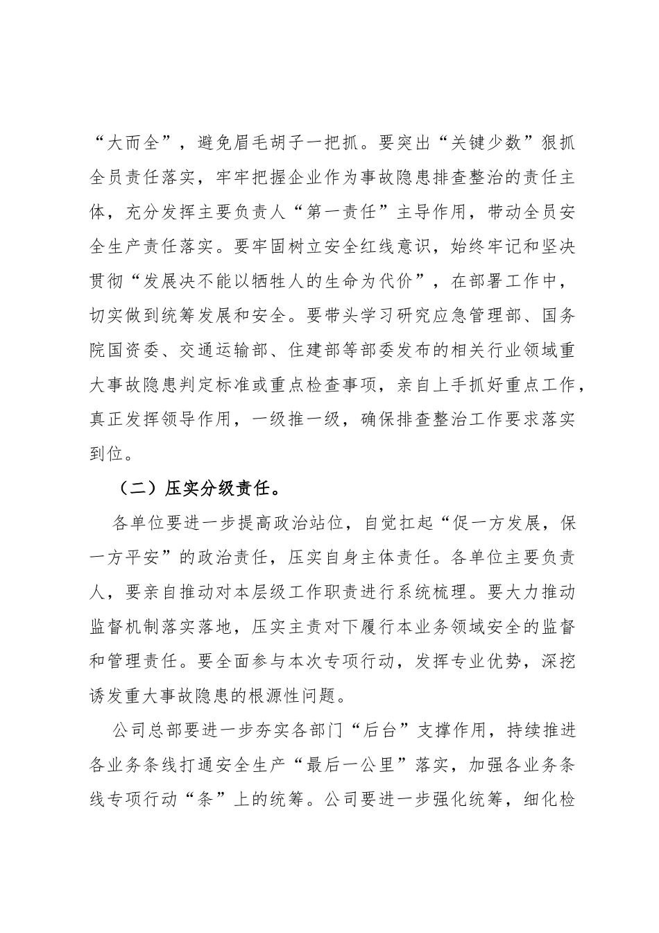 重大事故隐患专项排查整治2023行动工作方案_第3页