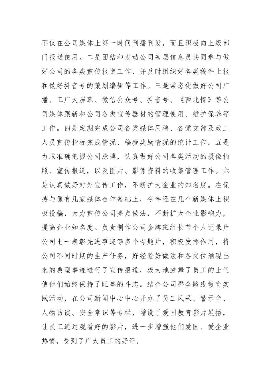 宣传新闻中心副主任个人业务工作总结_第3页