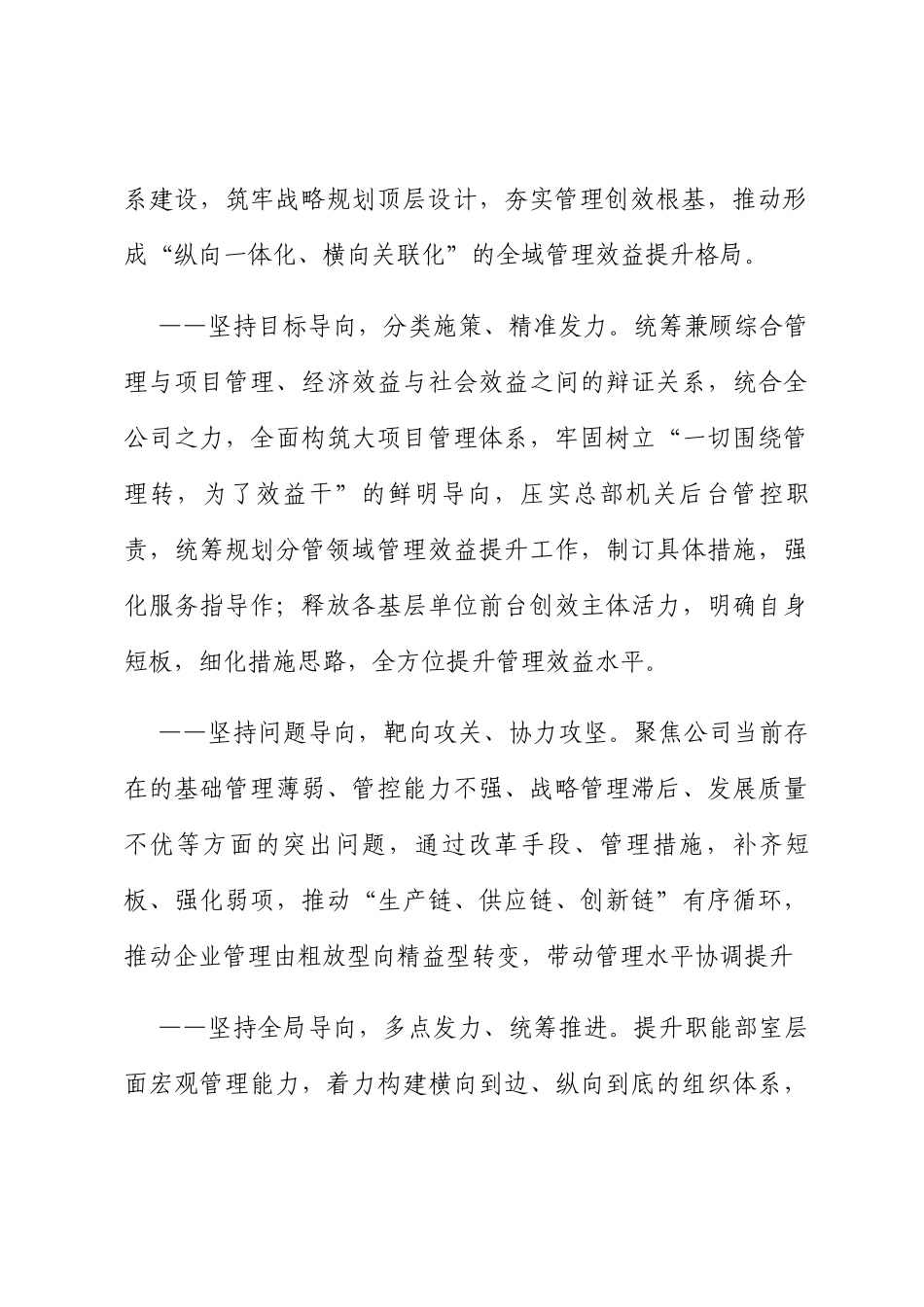 某国企管理提升三年行动实施方案_第3页