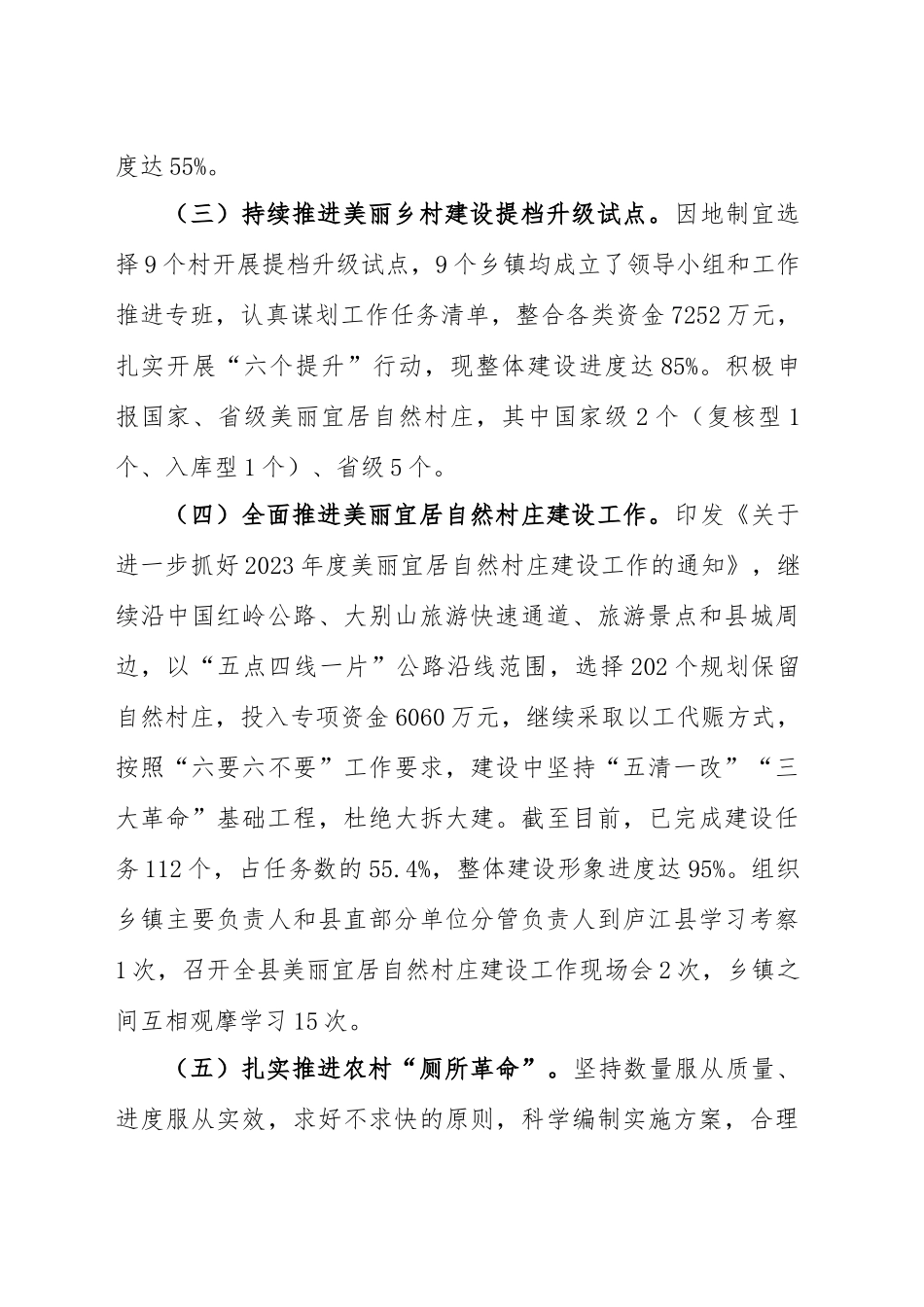 县2023年上半年工作总结暨下半年工作安排_第2页