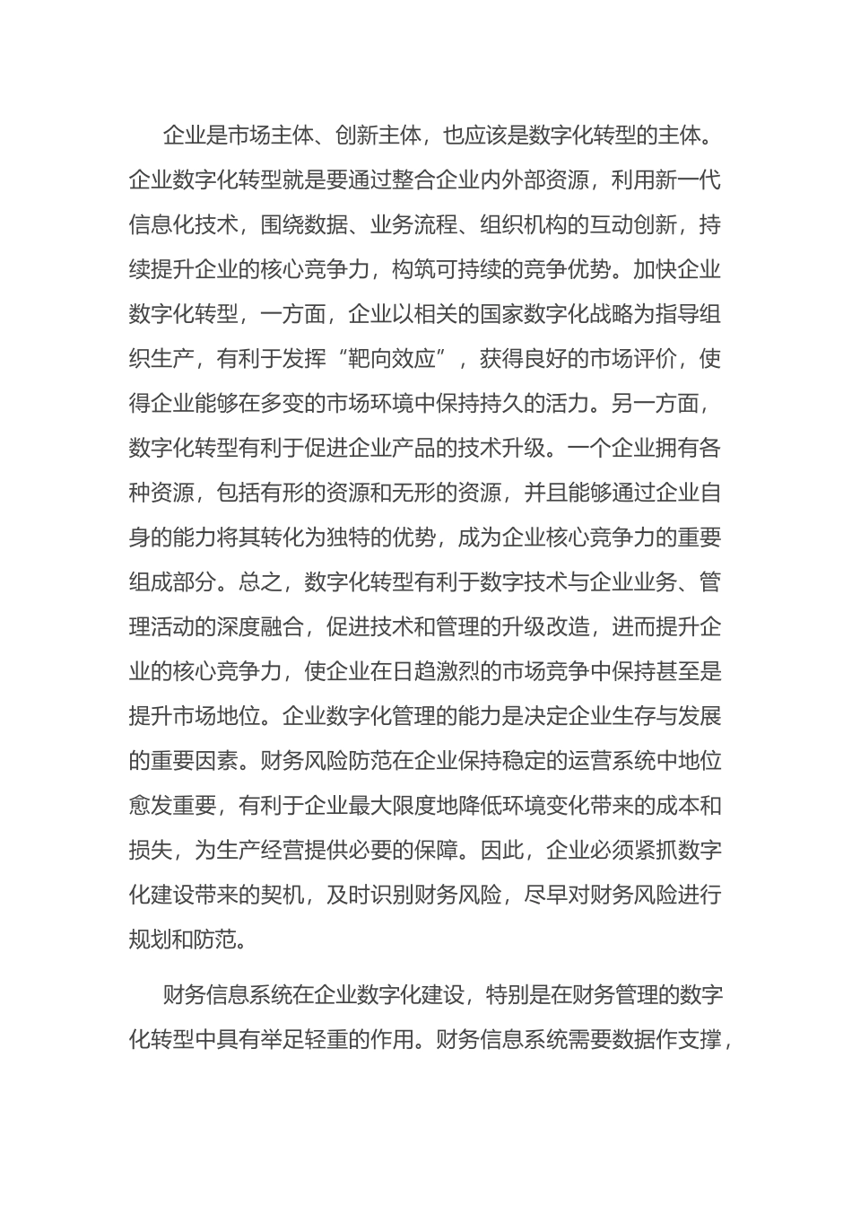 在数字化转型中加强企业财务风险防范_第2页