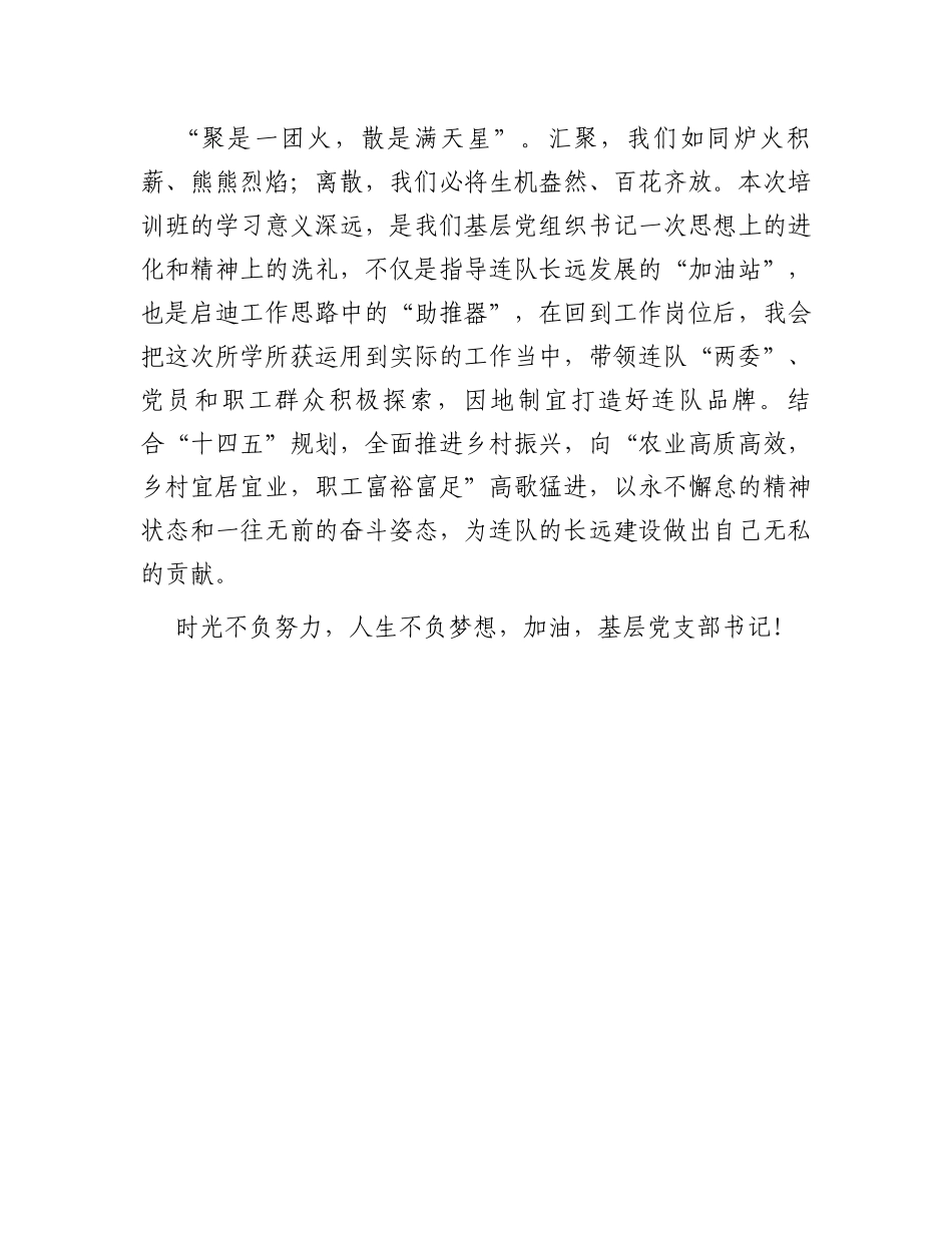兵团基层党组织书记示范培训班心得体会_第3页