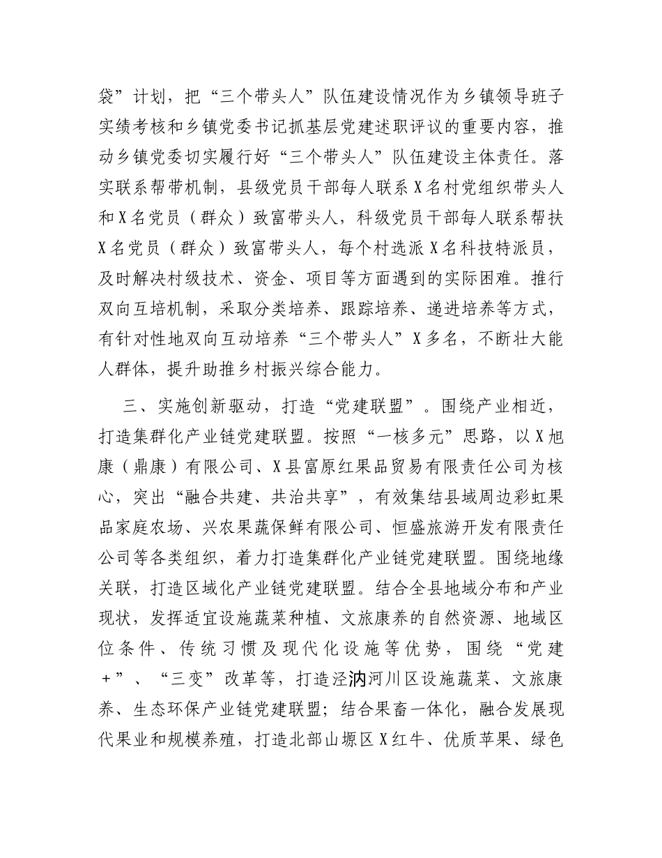 经验材料：织密基层组织体系激活乡村振兴引擎_第3页