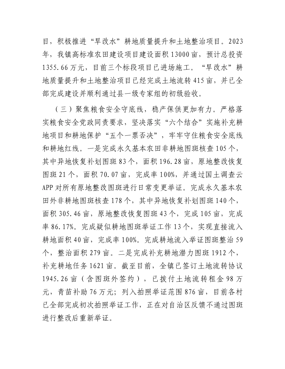 乡镇2023年工作总结及2024年工作计划_第3页